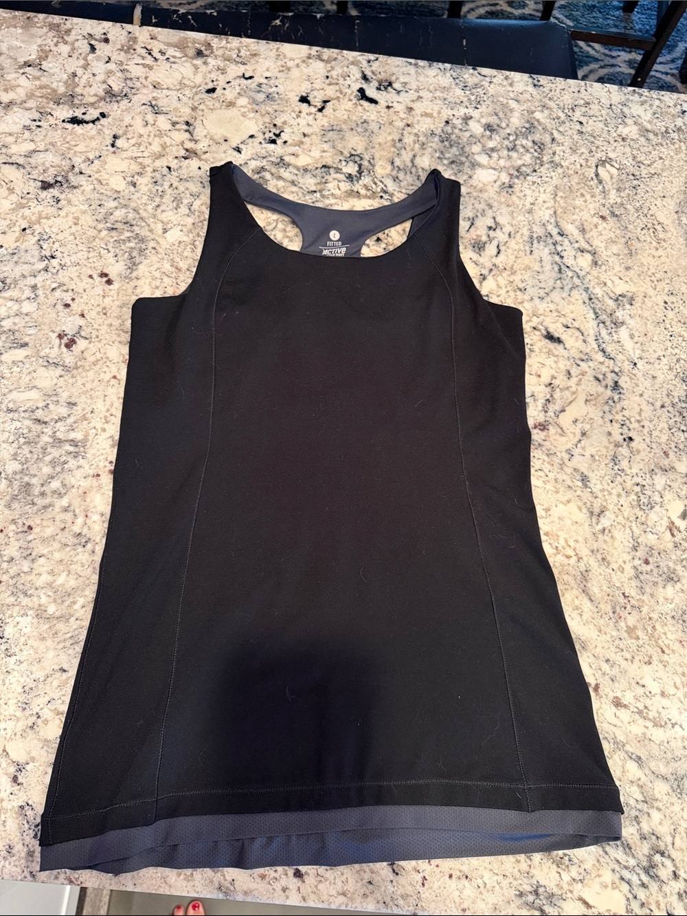 Old Navy Black Racerback Tank Top